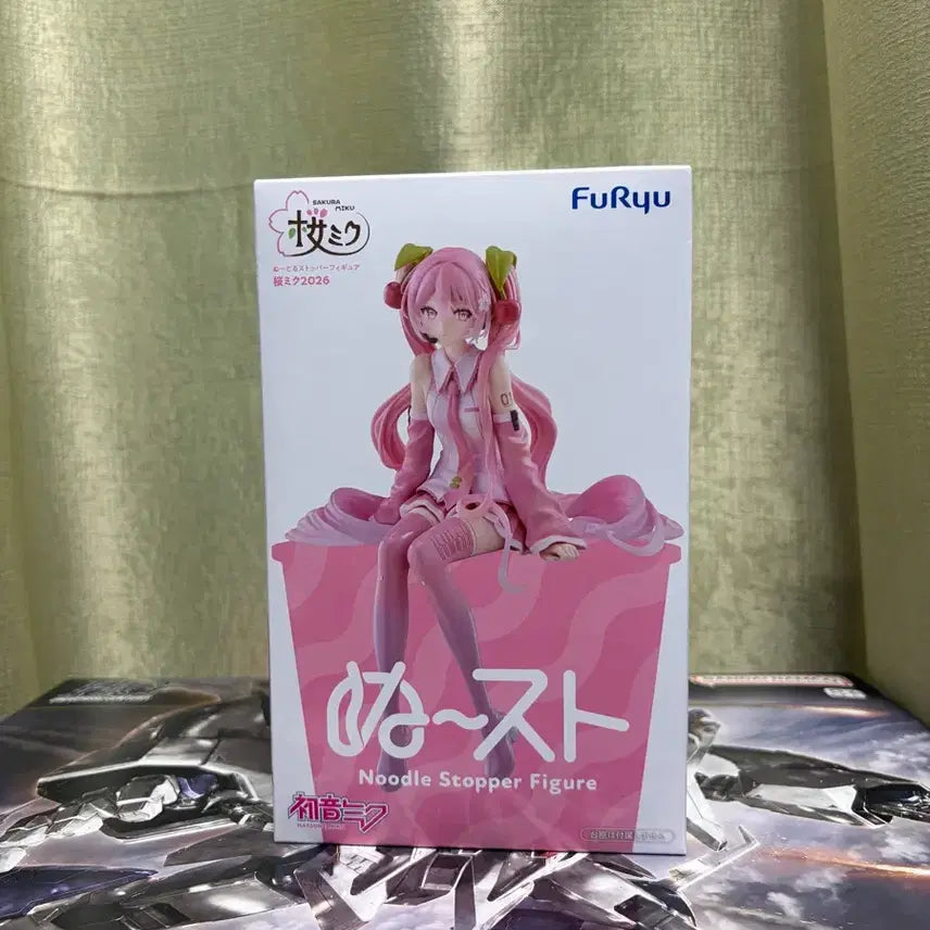 [BUNJANG] Taito Sakura Miku Noodle Stopper Figure / 2026 사쿠라미쿠 누들스토퍼