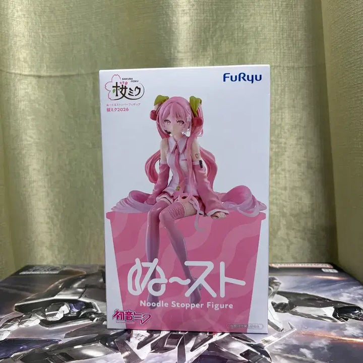 [BUNJANG] Taito Sakura Miku Noodle Stopper Figure / 2026 사쿠라미쿠 누들스토퍼