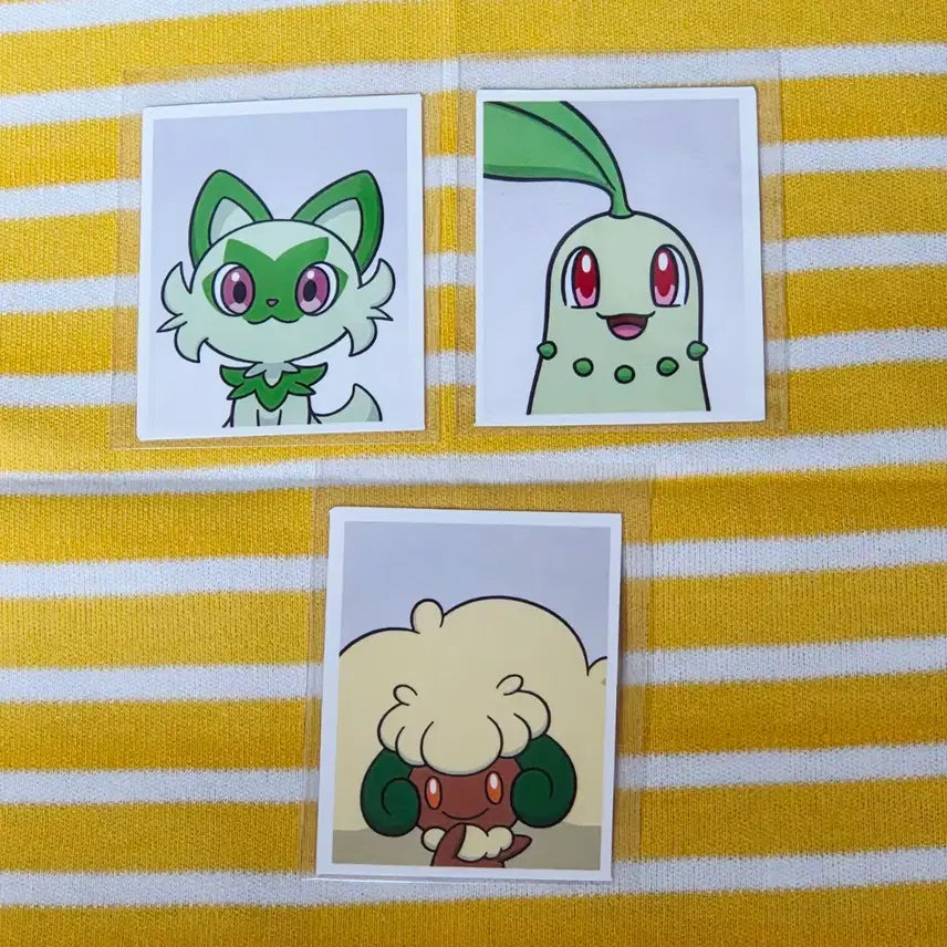 [BUNJANG] Pokemon Proof Photo Set (Full Type) / 포켓몬 증명사진 (풀타입 세트)