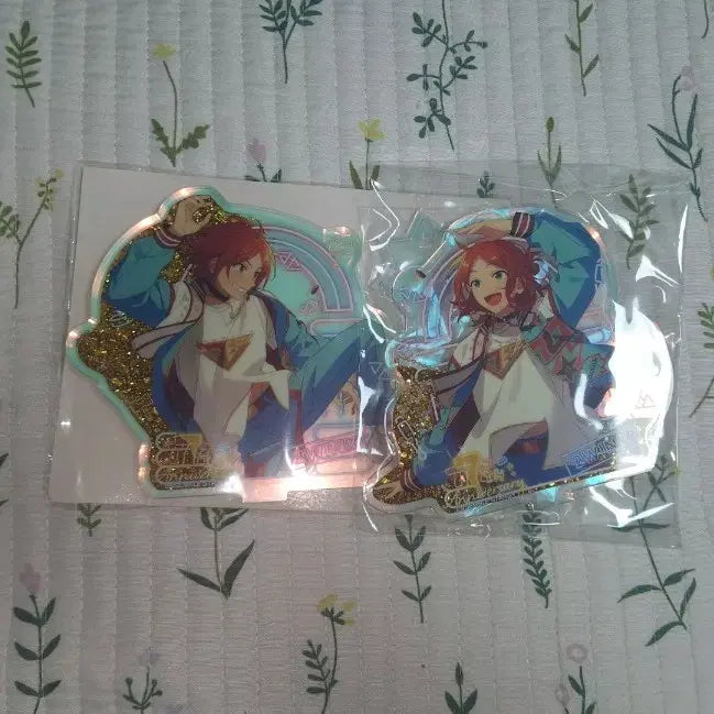 [BUNJANG] Ensemble Stars Twinkling ★ Tsumugi Aoi &amp; Hinata Aoi 7th Anniversary Acrylic Stand (Sealed) / 앙스타 트윙크 히나타 유우타 7주년 아크릴 미개봉