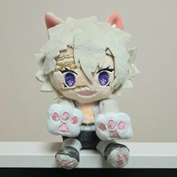 [BUNJANG] Demon Slayer Sanemi Shinazugawa Nyanforme Plush Doll / 귀멸의 칼날 시나즈가와 사네미 냥포르메 누이 누이구루미 인형