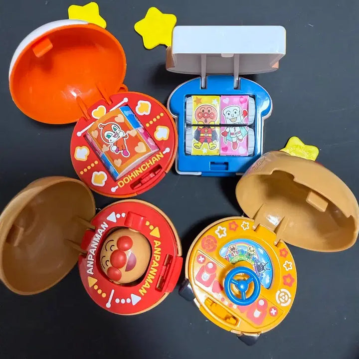 [BUNJANG] Anpanman Gacha 4 Types Bundle Set / (일괄판매) 호빵맨 가챠 4종 일괄판매