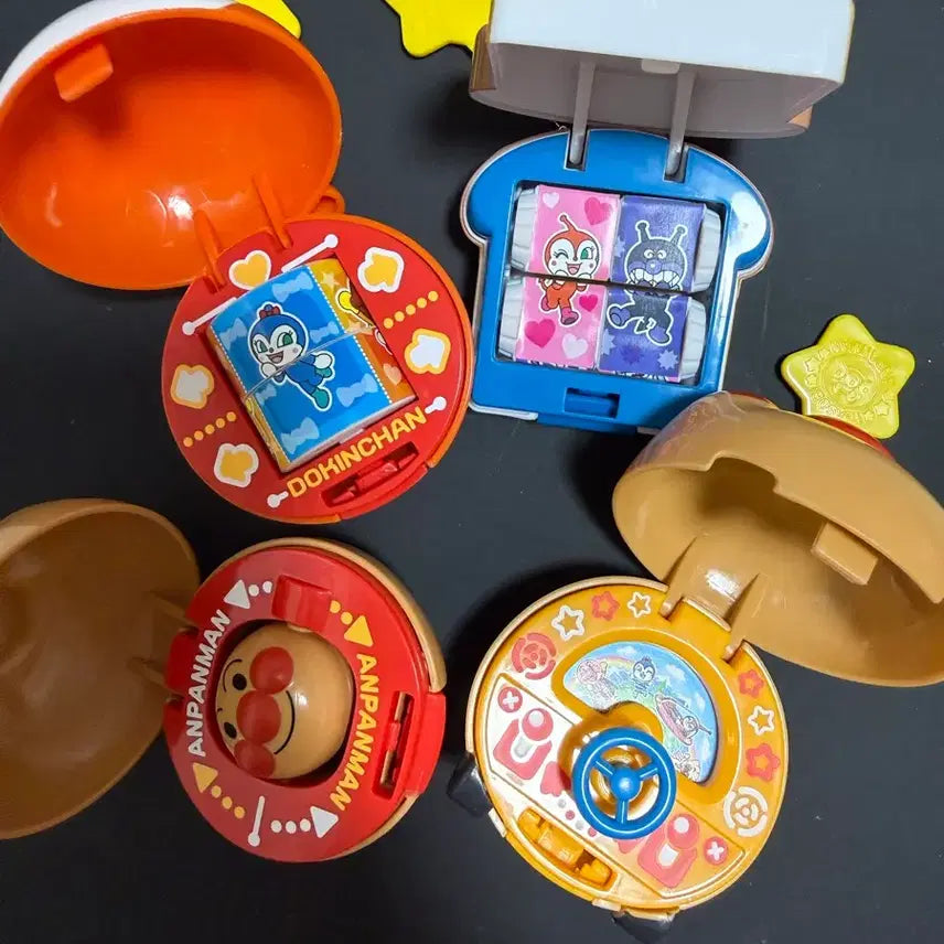 [BUNJANG] Anpanman Gacha 4 Types Bundle Set / (일괄판매) 호빵맨 가챠 4종 일괄판매