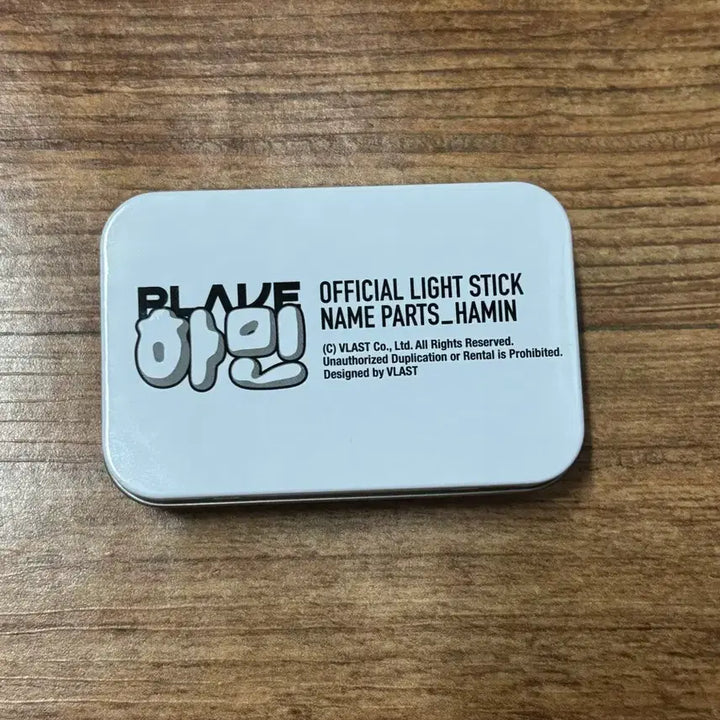 [BUNJANG] PLAVE Official Lightstick Nameplate (Old Version) / 하민)플레이브 응원봉 네임파츠 구버전