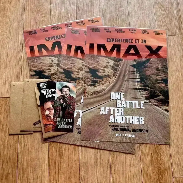 [BUNJANG] One Battle After Another IMAX Poster / 원배틀 애프터어나더 아이맥스 포스터 TTT 폴토마스앤더슨PTA영화IMAX