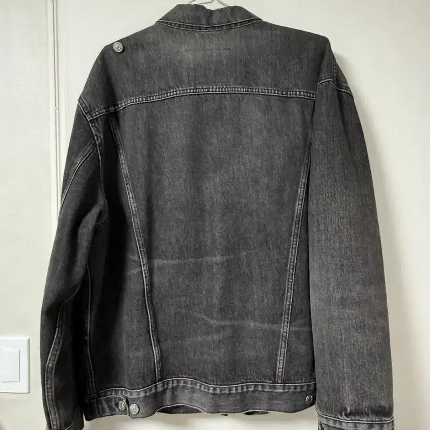 [BUNJANG] Balenciaga Twister Asymmetric Denim Jacket / 발렌시아가 파리 재팬발 트위스터 데님자켓