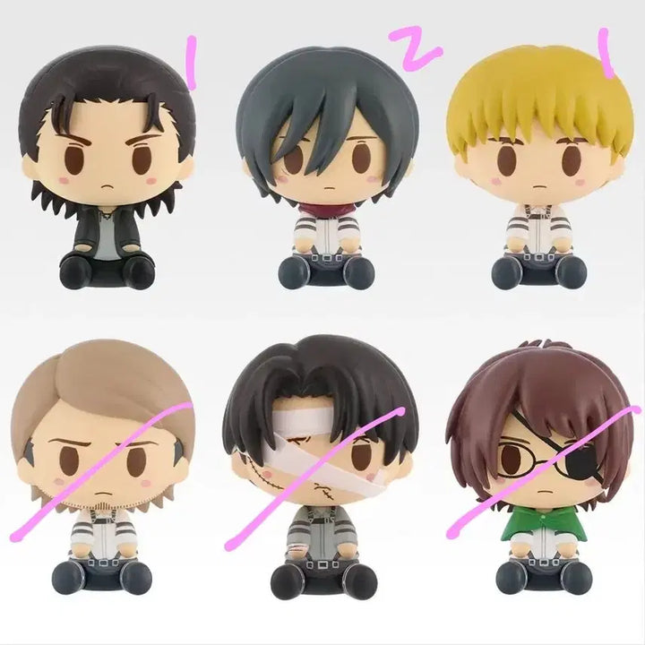 [BUNJANG] Attack on Titan Choconoque Ichiban Kuji Figure / [판매/교환] 진격의거인 제일복권 쿠지 초코노코