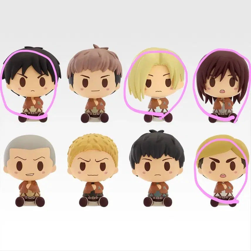 [BUNJANG] Attack on Titan Choconoque Ichiban Kuji Figure / [판매/교환] 진격의거인 제일복권 쿠지 초코노코