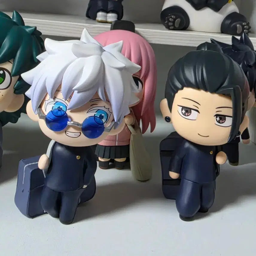 [BUNJANG] Jujutsu Kaisen Satoru Gojo &amp; Suguru Geto Tekupiku Figure / 주술회전 고죠 사토루, 게토 스구르 테쿠피쿠 피규어 판매!