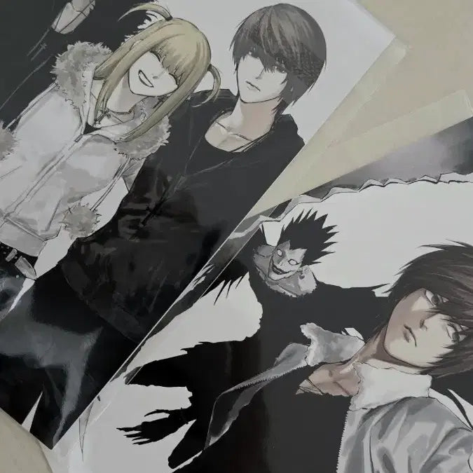 [BUNJANG] Death Note Ssonim Mail Order Postcard Set / 데스노트 쏘님 통판 엽서 3장 일괄