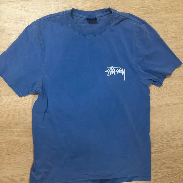 [SOLD OUT] 스투시 페인터 다이드 티셔츠 블루 s