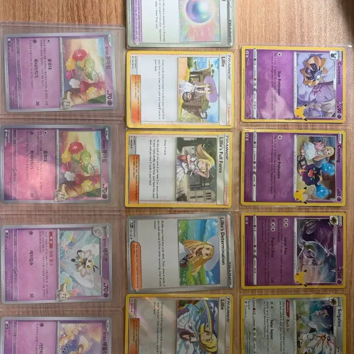[BUNJANG] Pokemon Card Lillie Standard Card Full Set Bundle / (가격인하) [포켓몬카드][북미] 릴리에 일반카드 전종 일괄