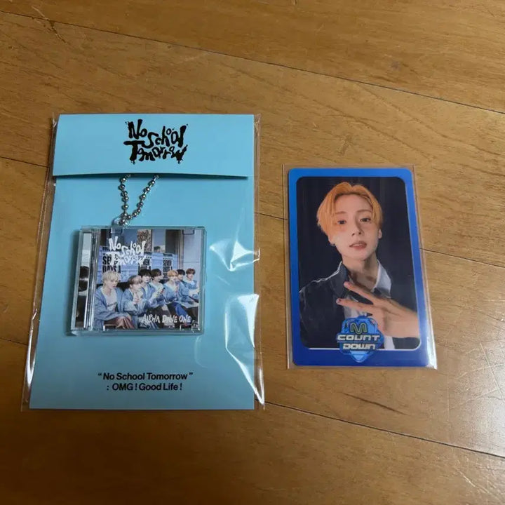 [BUNJANG] ALPHADRIVEONE Sangwon Photocard B ver. + Keyring / 알디원 상원 엠카운트다운 포카+키링 양도