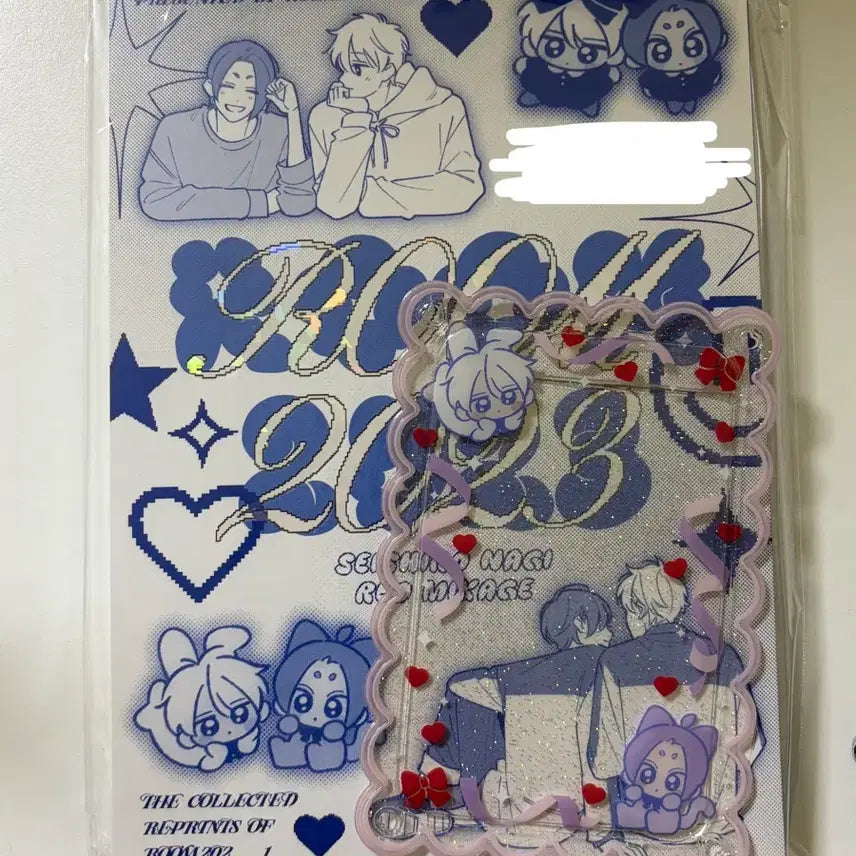 [BUNJANG] NagiReo Doujinshi + Photocard Holder Set / 블루록 나기레오 동인지+포카홀더