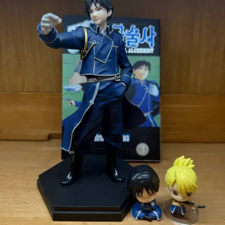 [BUNJANG] Fullmetal Alchemist Roy Mustang &amp; Character Figure Set / 강철의 연금술사 피규어