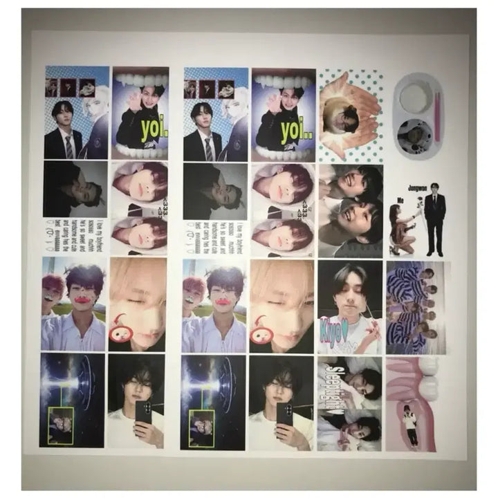 [BUNJANG] ENHYPEN Sunghoon Freeware Sticker / 엔하이픈 정원 프리쿠라 스티커 비공굿 양정원