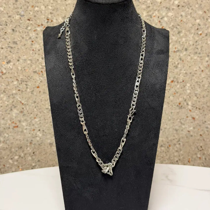 [BUNJANG] Louis Vuitton LV Figaro Chain Necklace / [M02248]루이비통 LV 피가로 체인 목걸이