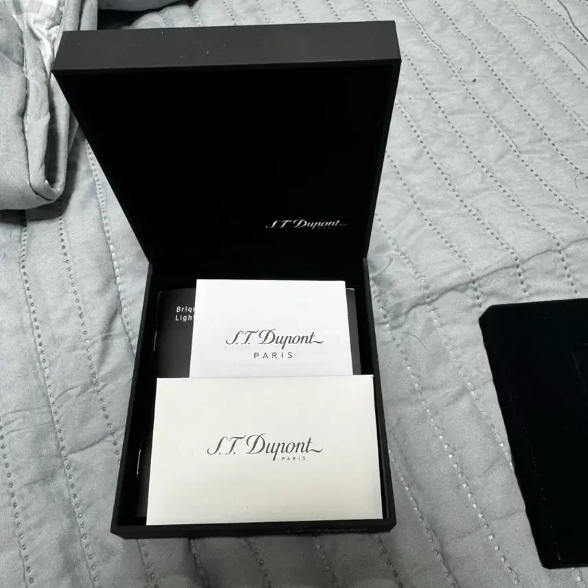 [BUNJANG] S.T. Dupont Line 2 Gold Lighter / [풀세트]듀퐁 라인2 골드 CA16284ZZ