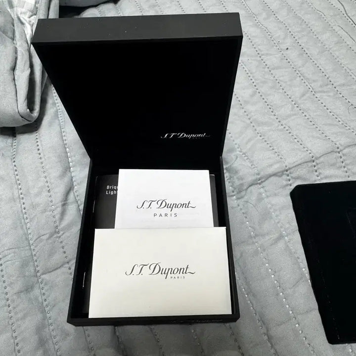 [BUNJANG] S.T. Dupont Line 2 Gold Lighter / [풀세트]듀퐁 라인2 골드 CA16284ZZ
