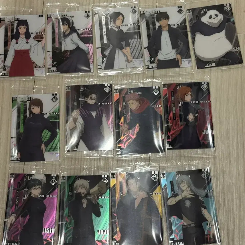 [BUNJANG] Jujutsu Kaisen Wafer Card Bundle Set / 주술회전 웨하스 카드 등 일괄