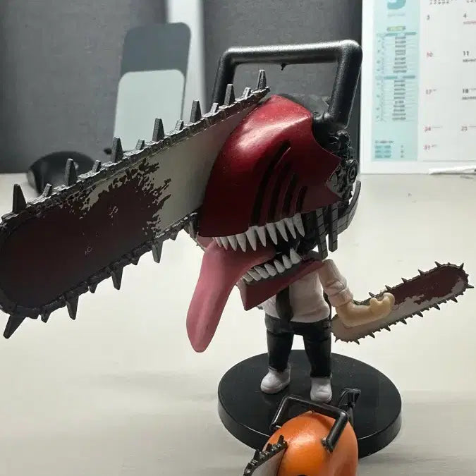 [BUNJANG] Chainsaw Man Denji &amp; Pochita Figure Set / 체인소맨 피규어 덴지 포치타
