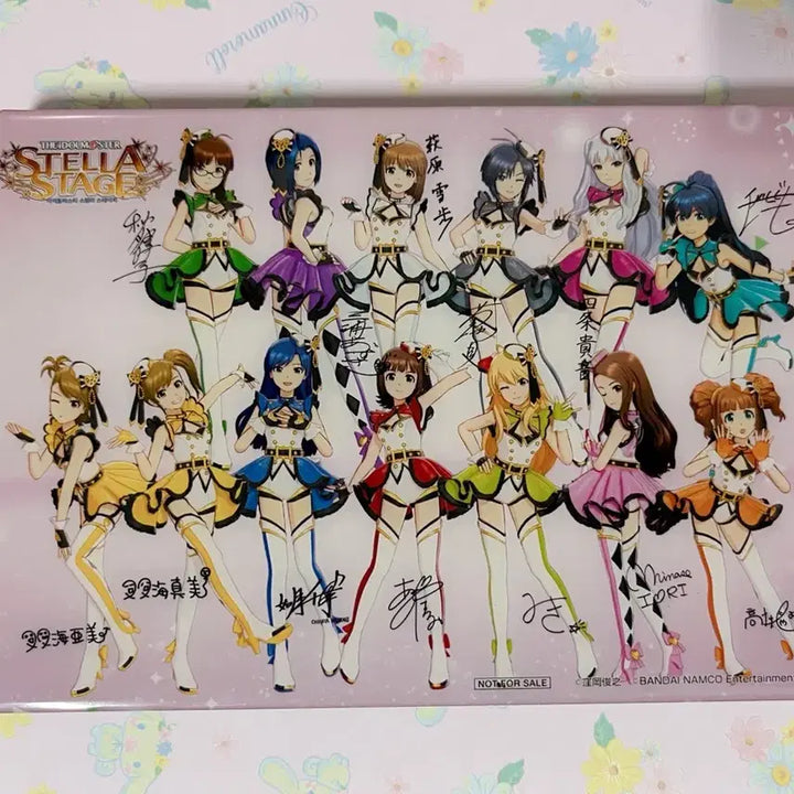 [BUNJANG] The Idolmaster Stella Stage Crystal Clear Frame Special Bonus / 아이돌마스터 아이마스 스텔라 스테이지 크리스탈 클리어 액자 특전
