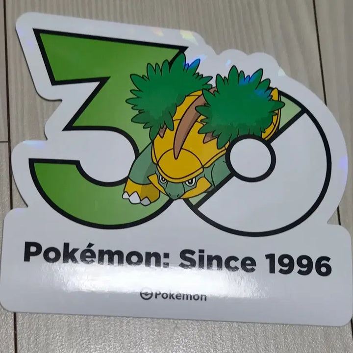 [BUNJANG] Pokemon 30th Anniversary Logo Stickers - Starter Pokemon Set / 포켓몬 30주년 로고 스티커 풀포켓몬 스타팅 판매합니다.
