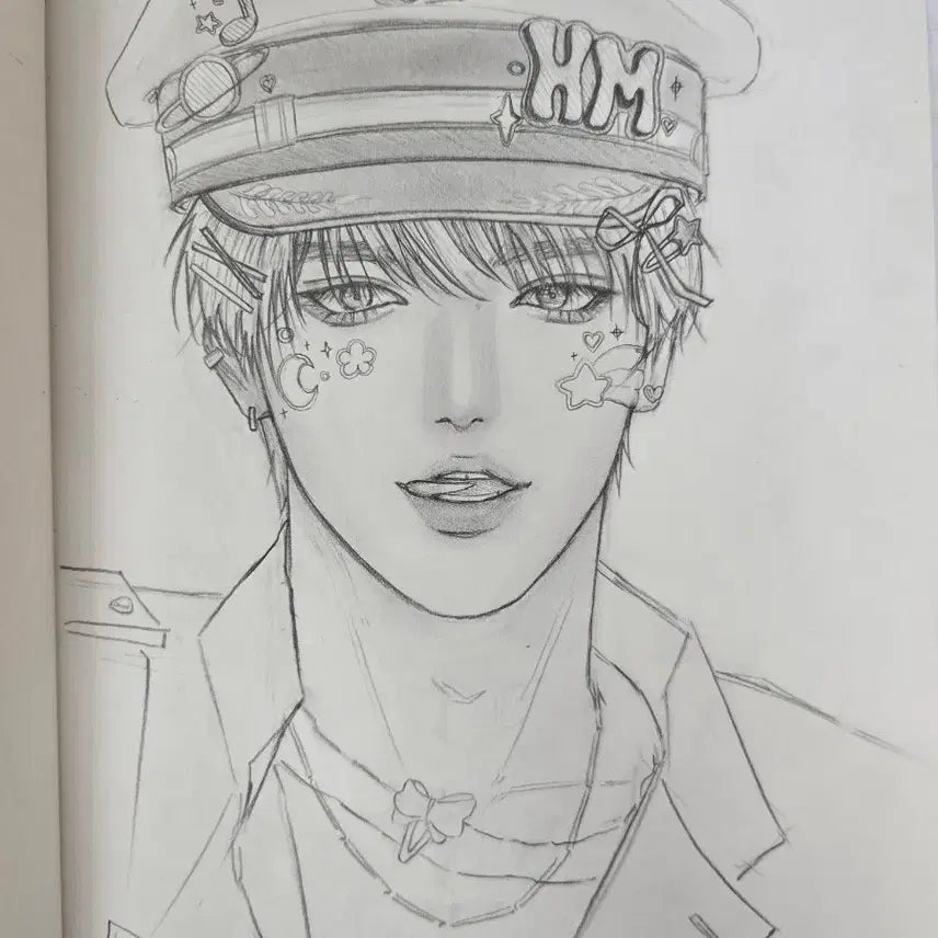 [BUNJANG] High-Quality Hand-Drawn Male Character Art Commission / 남캐 그림 커미션 손그림 고퀄로 모십니다