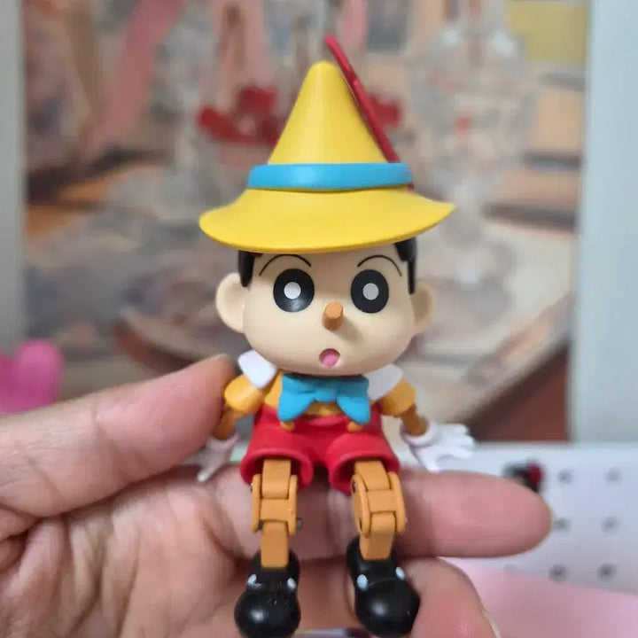 [BUNJANG] Mini Pinocchio Crayon Shin-chan Figure / 미니 피노키오 짱구 피규어