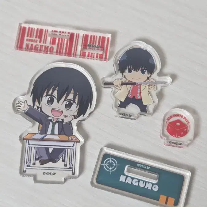 [BUNJANG] Sakamoto Days Nagumo Yoichi Mini Acrylic Stand Bundle Set / 사카모토데이즈 사카데이 나구모 요이치 미니 아크릴 스탠드 일괄 판매
