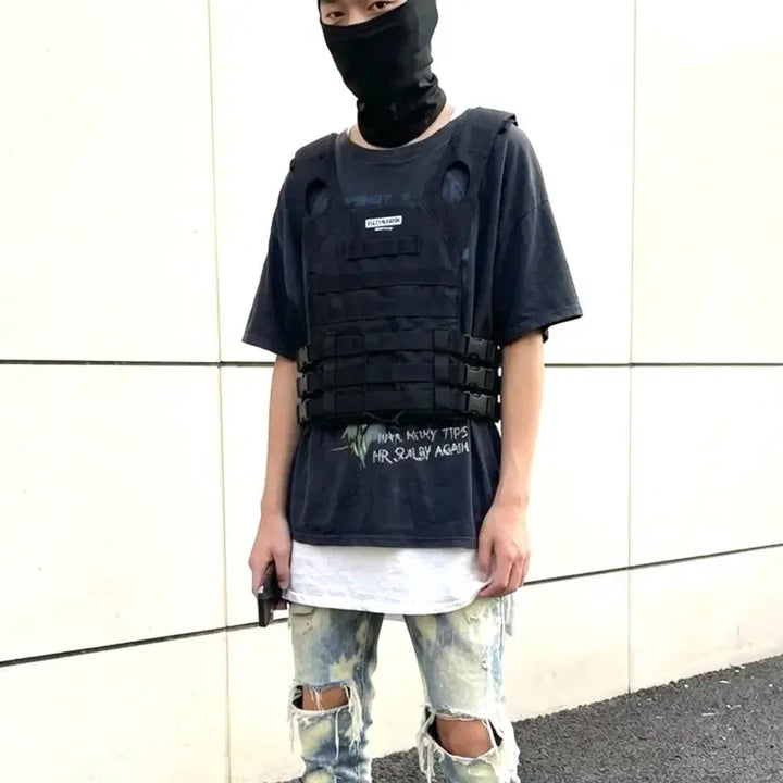 [BUNJANG] CouCouBebe Tactical Military Vest / CouCouBebe 26ss 테티컬 밀리터리베스트