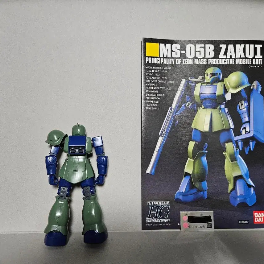 [BUNJANG] HG Zaku I Assembled Model Kit / HG 자쿠1 조립제품 판매합니다.