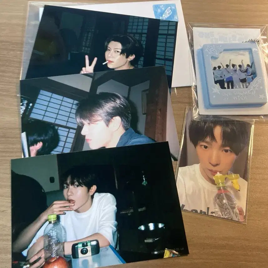 [BUNJANG] NCT WISH Yushi Photocard Film Keychain Bundle Set / 엔시티위시 썸머 전시회 유우시 포카 필름 키링 일괄 양도