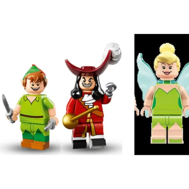 [BUNJANG] LEGO Disney Minifigures Peter Pan, Hook, Tinkerbell Set Bundle / 레고 디즈니 미니피규어 피터팬, 후크, 팅커벨 세트 일괄