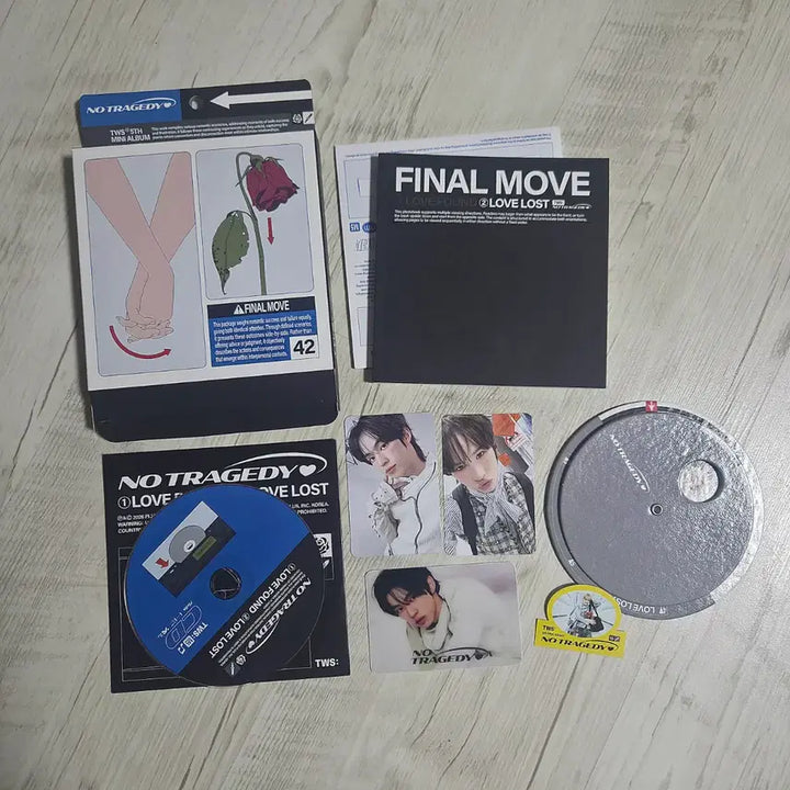 [BUNJANG] TWS 5th Mini Album NO TRAGEDY Photocard Set / TWS 투어스 5집 미니앨범 NO TRAGEDY 포카포함
