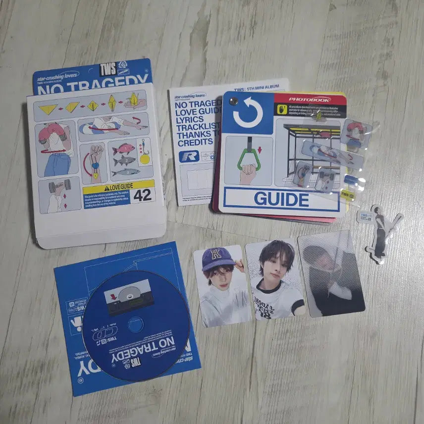[BUNJANG] TWS 5th Mini Album NO TRAGEDY Photocard Set / TWS 투어스 5집 미니앨범 NO TRAGEDY 포카포함