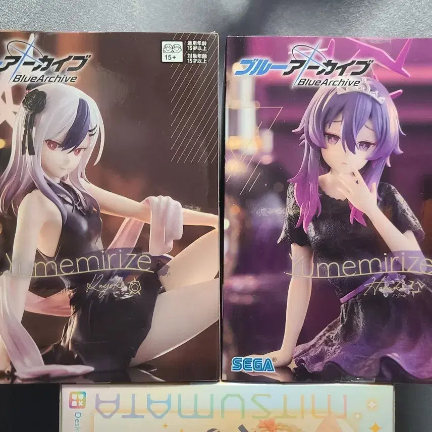 [BUNJANG] Blue Archive Yumemirize Haruka &amp; Kayoko 2 Figure Set / 블루아카이브 유메미라이즈 하루카 카요코 피규어 2종세트