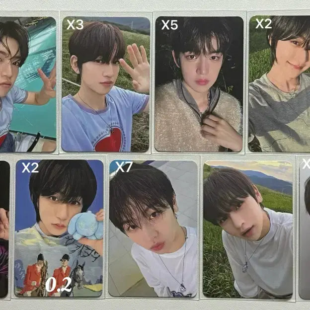 [BUNJANG] Idiot 4-Cut Photocard POB Yonghoon Minjae Wonbin Yuchan Sunghyun Junhyeok Semin / 아이딧 앨포 미공포 양도 용훈 민재 원빈 유찬 성현 준혁 세민