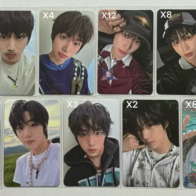 [BUNJANG] Idiot 4-Cut Photocard POB Yonghoon Minjae Wonbin Yuchan Sunghyun Junhyeok Semin / 아이딧 앨포 미공포 양도 용훈 민재 원빈 유찬 성현 준혁 세민