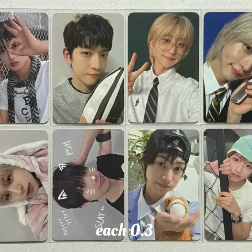 [BUNJANG] Idiot 4-Cut Photocard POB Yonghoon Minjae Wonbin Yuchan Sunghyun Junhyeok Semin / 아이딧 앨포 미공포 양도 용훈 민재 원빈 유찬 성현 준혁 세민