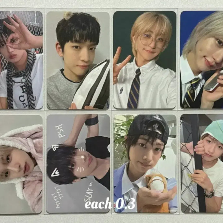 [BUNJANG] Idiot 4-Cut Photocard POB Yonghoon Minjae Wonbin Yuchan Sunghyun Junhyeok Semin / 아이딧 앨포 미공포 양도 용훈 민재 원빈 유찬 성현 준혁 세민