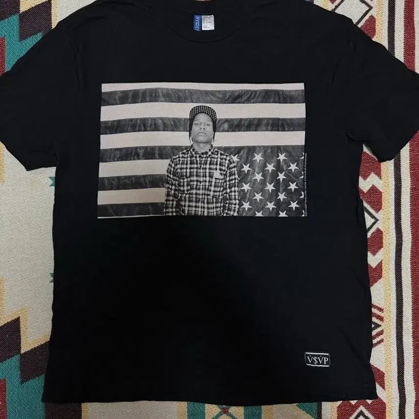 [BUNJANG] A$AP Rocky x H&amp;M Collaboration Graphic T-Shirt / Asap rocky x h&amp;m 반팔티셔츠