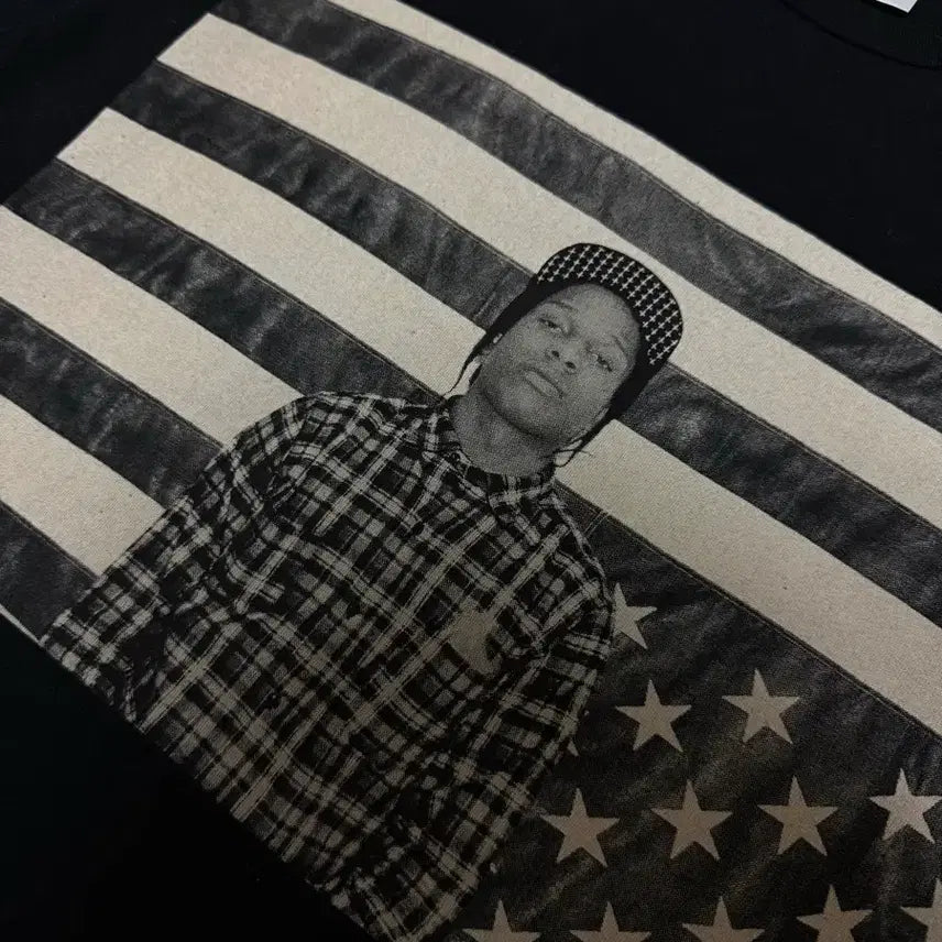 [BUNJANG] A$AP Rocky x H&amp;M Collaboration Graphic T-Shirt / Asap rocky x h&amp;m 반팔티셔츠