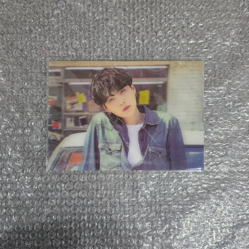 [BUNJANG] BTS Suga Butter 3D Lenticular Photocard (Sealed) / (미개봉) 방탄소년단 버터 3d 포토 슈가 윤기 렌티큘러 포토 bts