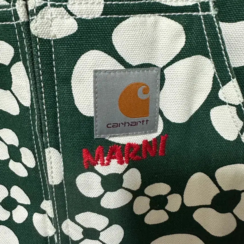 [BUNJANG] Marni x Carhartt WIP Floral Print Hooded Jacket / 마르니 x 칼하트WIP 플로럴 프린트 후드 재킷