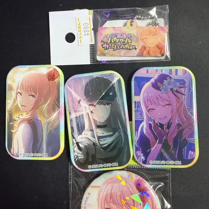 [BUNJANG] Akiyama Mizuki Acrylic Stand &amp; Can Badge Set / 프세카 아키야마 미즈키 캔뱃지, 아크릴 스탠드
