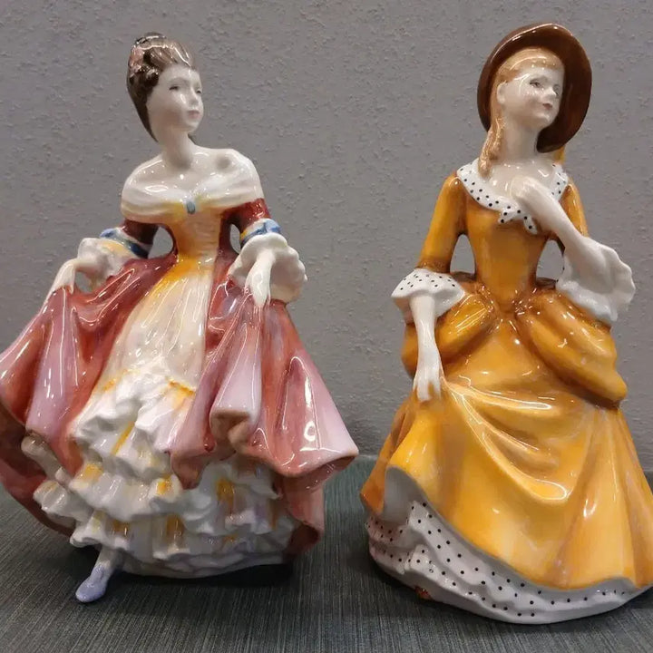 [BUNJANG] Royal Doulton Figurine Set (3 pieces) / 로얄던튼 피겨린3개세트