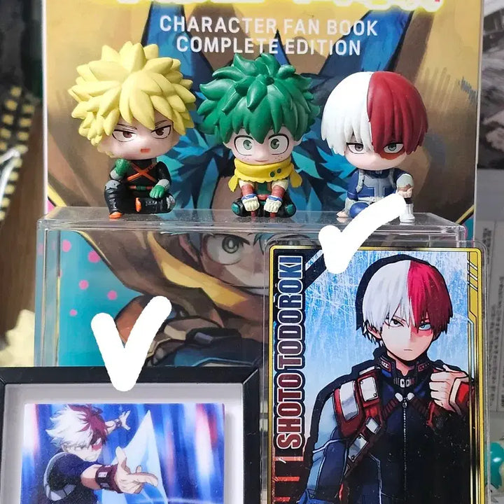 [BUNJANG] My Hero Academia Todoroki Shoto Status Card &amp; Art Frame Magnet Set / 히로아카 스테이터스, 아트프레임 토도로키 쇼토