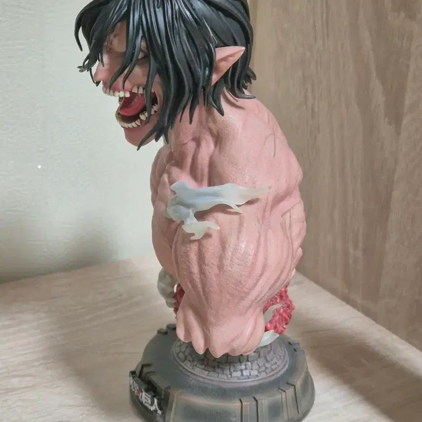 [BUNJANG] JS Studio Attack on Titan Eren Yeager Titan Bust Figure / 택포14)조이스테이션 진격의 거인 흉상 에렌 예거 거인 JS Studio