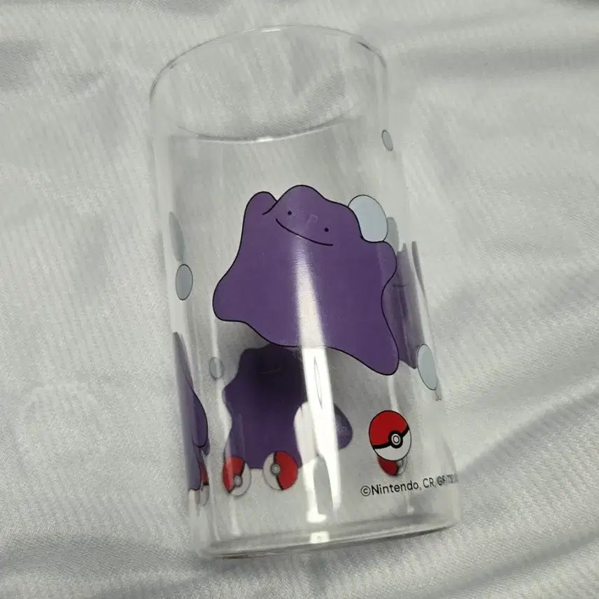 [BUNJANG] Ditto Glass Cup / 택포 할인 )) 메타몽 유리컵